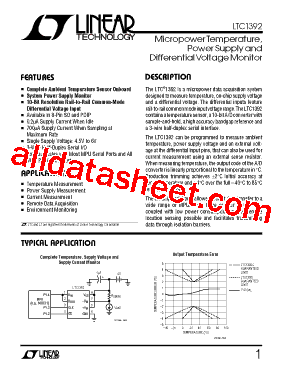 LTC1392IS8型号图片