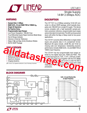 LTC1411IG型号图片
