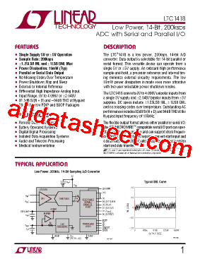 LTC1418CN型号图片