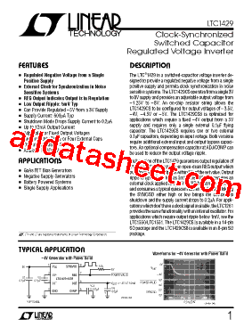 LTC1429型号图片