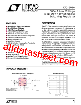 LTC1504IS8型号图片