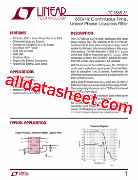 LTC1565-31CS8型号图片