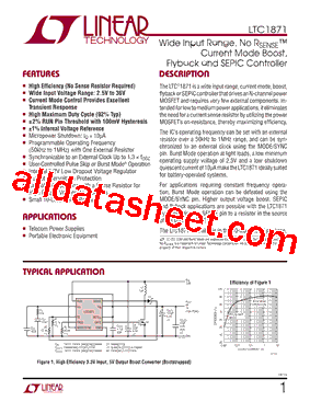 LTC1871HMSPBF型号图片