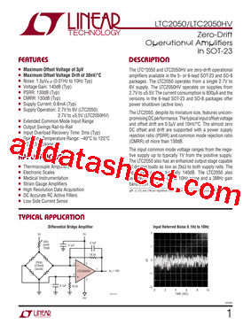 LTC2050HVCS5-TR型号图片