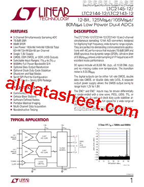 LTC2145-14型号图片