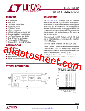 LTC2153-12_15型号图片