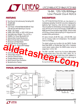 LTC2185型号图片