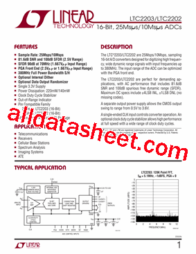 LTC2203UK型号图片