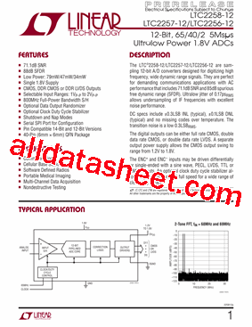 LTC2257-12型号图片
