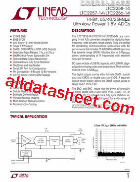 LTC2258UJ-14型号图片