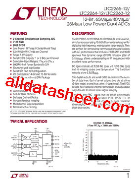 LTC2265-12型号图片