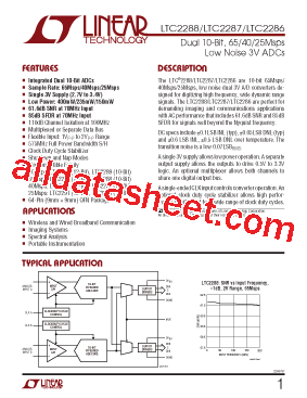 LTC2288IUP型号图片