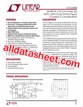 LTC2498CUHF-PBF型号图片