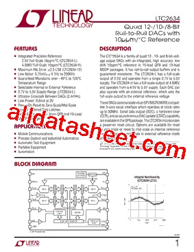 LTC2634IUD-HMI10TRPBF型号图片