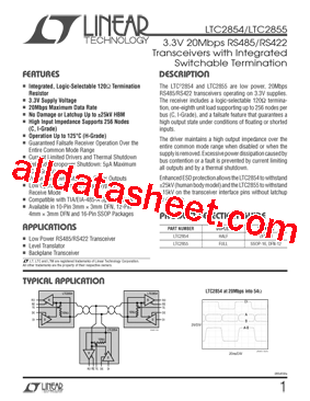 LTC2855CDETRPBF型号图片