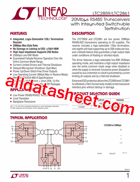 LTC2861IDE-TRPBF型号图片