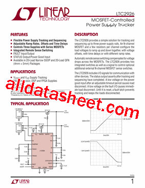 LTC2926IGN型号图片