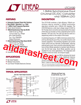 LTC3100EUD-TRPBF型号图片