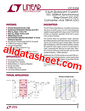 LTC3104_15型号图片