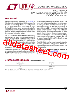 LTC3119UFD型号图片