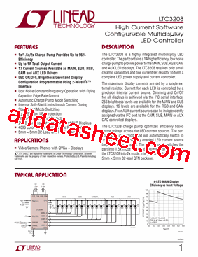 LTC3208EUH型号图片