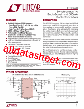 LTC3520EUF-PBF型号图片