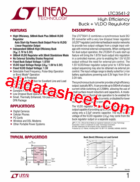 LTC3541EDD-2型号图片