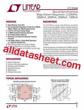 LTC3544EUD型号图片