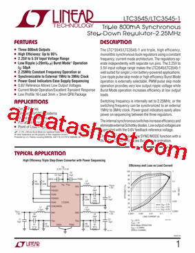 LTC3545EUD-1-TRPBF型号图片
