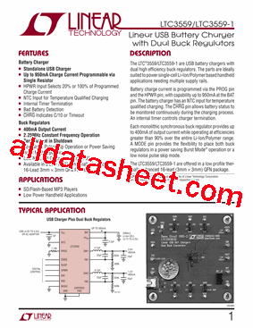 LTC3559EUD-PBF型号图片
