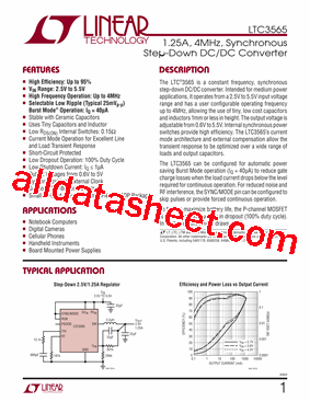LTC3565EDD-TRPBF型号图片
