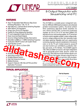LTC3589EUJ-TRPBF型号图片