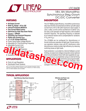 LTC3608IWKG-PBF型号图片