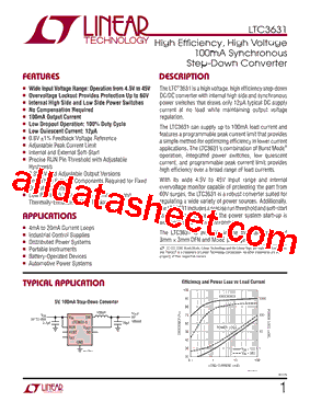 LTC3631EDD-3.3-PBF型号图片