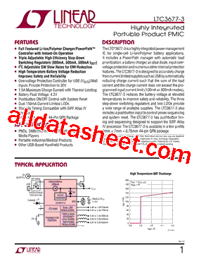 LTC3677EUFF-3-PBF型号图片