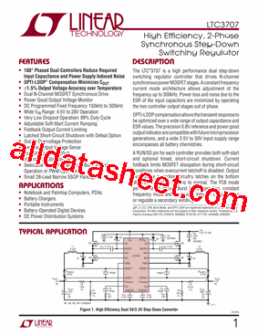 LTC3707EGN-PBF型号图片