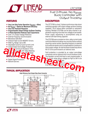 LTC3708EUH-TR型号图片