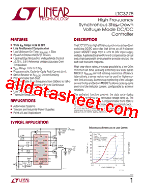 LTC3775EUDTRPBF型号图片