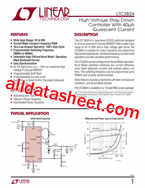 LTC3824EMSE-TRPBF型号图片