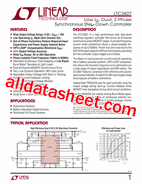 LTC3827IUH-PBF型号图片
