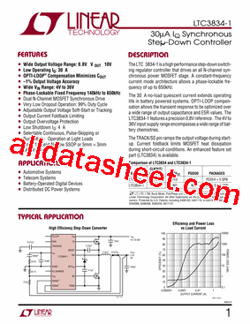 LTC3834IGN-1-PBF型号图片