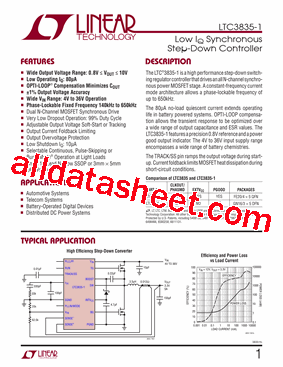 LTC3835EGN-1型号图片