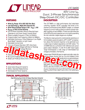 LTC3890IUHTRPBF型号图片