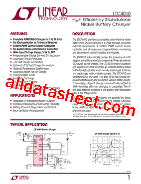 LTC4010型号图片