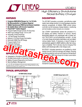 LTC4011CFETRPBF型号图片