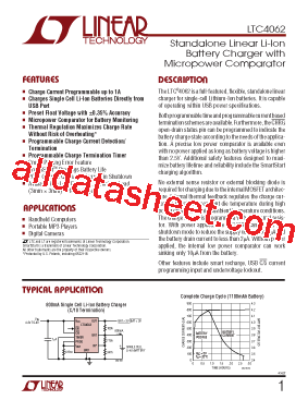 LTC4062EDD型号图片