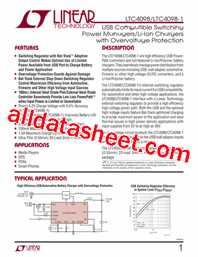LTC4098EPDC-1-PBF型号图片