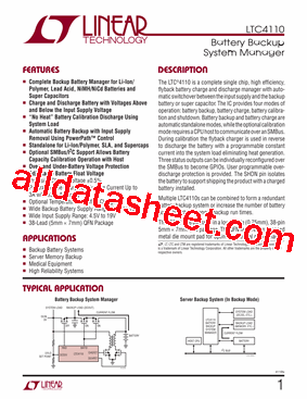 LTC4110EUHF型号图片