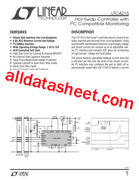 LTC4215CGN型号图片