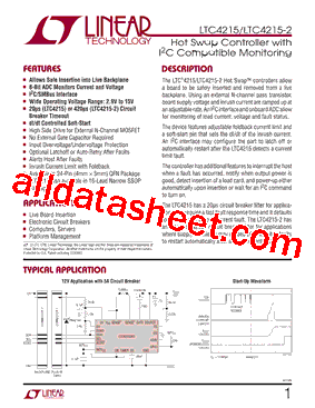 LTC4215CUFDTRPBF型号图片